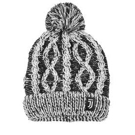 Berretto Juventus Pon Pon Rombi Bicolore