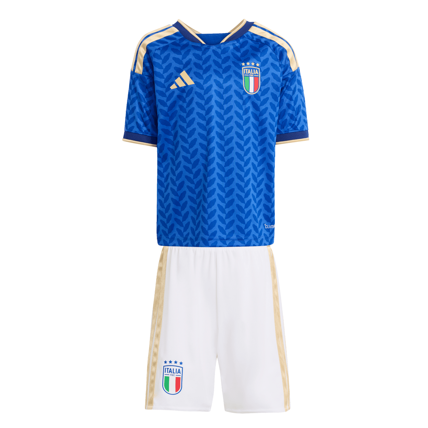 Adidas Italia minikit gara home bambino 2026