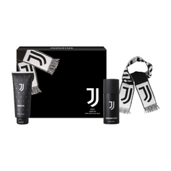 JUVENTUS Cofanetto Shower Gel + Deodorante + Sciarpa "Stadio"